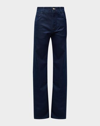 Stefano Ricci Men & apos;s Straight-Fit Dark Wash Jeans