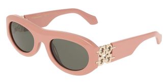 Ferragamo SF2082SE 667 Womens Sunglasses Pink Size 54