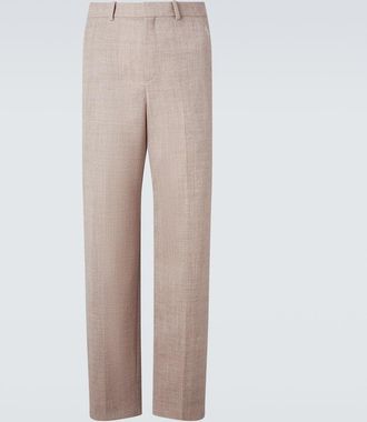 Saint Laurent Pantaloni da abito in lana