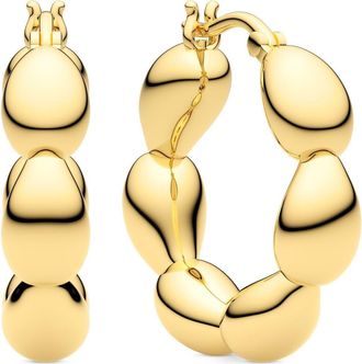 Sif Jakobs Jewellery Earrings Goccia Cerchietto in 18K Gold Plated at Nordstrom, Size Small