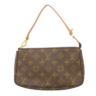 Louis Vuitton Brown Pouch (Pre-Owned)