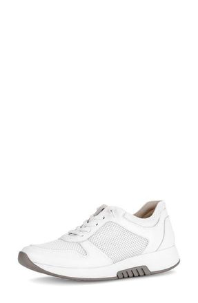 Gabor Mesh Sneaker in White at Nordstrom, Size 8.5Us