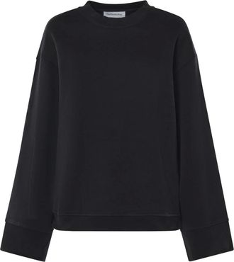 Frankie Shop Talia Sweatshirt - Dames - Sweatshirts & Hoodies - Zwart - Maat: XS Katoen