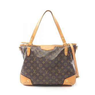 Louis Vuitton Brown Coated Canvas Tote Bag (Pre-Owned)