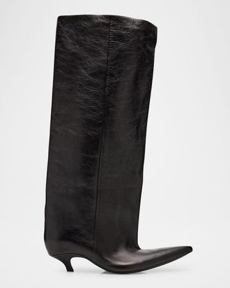 Balenciaga Subway Leather 24mm Boots