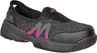 Moxie Trades Moxie Zena Womens Composite Toe Work Shoe in Black at Nordstrom, Size 7.5