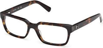 Guess Optical Frame - Heren - Brillen - Bruin - 54 MM - Accessoires