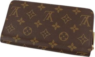 Louis Vuitton Pre-owned Wallets, female, Brown, Size: ONE SIZE Pre-owned Fabric Wallet