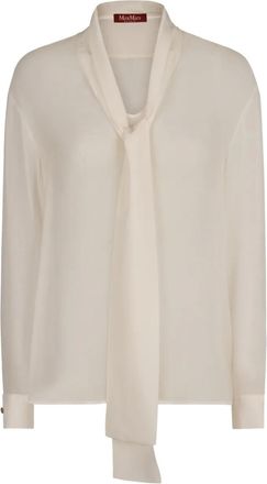 Max Mara Crotone blouse - Wit