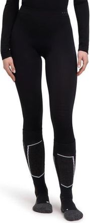 Falke Wool Tech. Light 3/4 Base Layer Bottom in Black at Nordstrom, Size X-Small