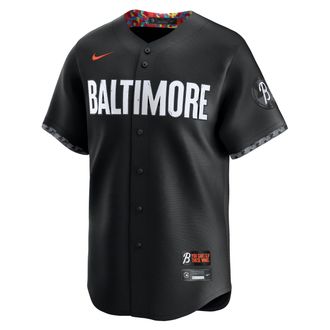 Nike Cal Ripken Jr. Baltimore Orioles City Connect Nike Mens Dri-FIT ADV MLB Limited Jersey in Black | LM2501N4QAJ-U36