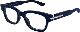 Alexander McQueen unisex, Accessoires, Blauw, Maat: 50 MM