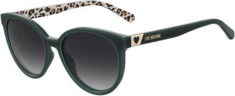 Love Moschino MOL041/S SK8/9O Womens Sunglasses Green Size 56