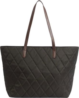 Barbour Borsa Tote Trapuntata - - Bags - Donna - Verde - ONE SIZE