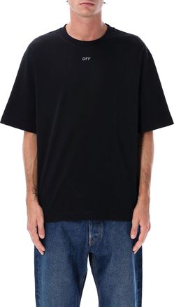 Off-white Off-white Stencil Arrow Cotton Skate T-shirt