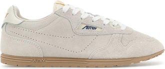 Autry Light Grey Suede Windspin Sneakers