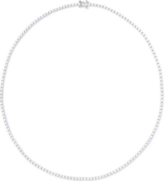 Missoma rhinestone-embellished necklace - women - Metal (Other)/Silver/Rhodium - One Size