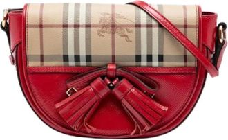 Burberry Pre-owned Cross Body Bags, female, Multicolor, Size: ONE SIZE Pre-owned Maydown Crossbody Bag