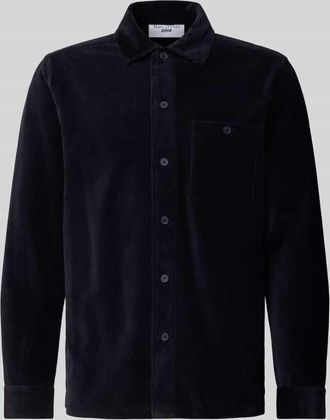 Marc O'Polo Denim Marc OPolo Denim Relaxed Fit Freizeithemd aus reiner Baumwolle in Marine, Größe XXL