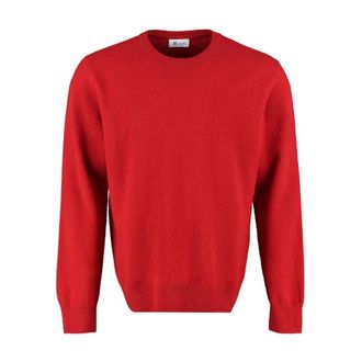THE (ALPHABET) Jersey de Cuello Redondo de Lana y Cachemira - Knitwear - Hombre - Rojo - S