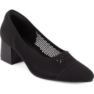 Elie Tahari Basilica Cap Toe Pump in Black at Nordstrom Rack, Size 6.5