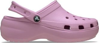 Crocs Classic Platform Clog Sandalen für Damen | rosa