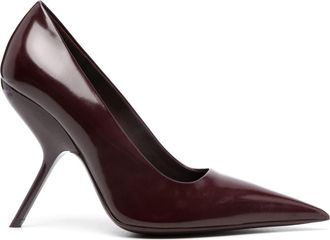 Ferragamo 105mm Eva pumps - women - Calf Leather/Calf Leather/Calf Leather - 6C - Red