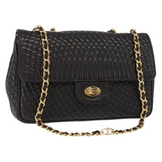 Bally Borsa a spalla in pelle Pre-owned - - Pre-owned - Donna - Nero - ONE SIZE