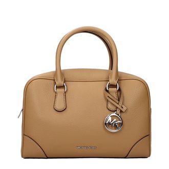Michael Kors Bruine Leren Handtas