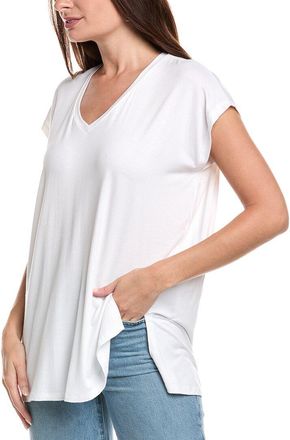 Eileen Fisher Eileen Fisher V-Neck Long Boxy Top