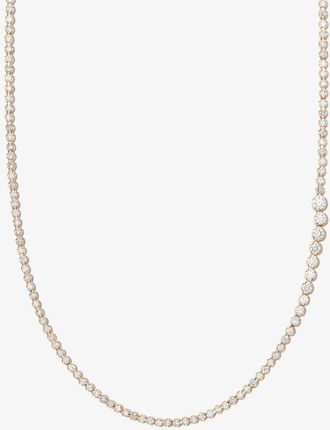 Sophie Bille Brahe 18K Yellow Gold Nuage De Tennis Diamond Necklace - Womens - 18kt Yellow Gold
