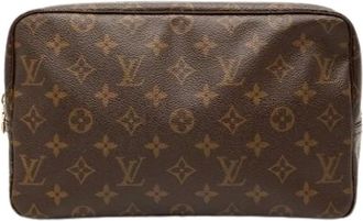 Louis Vuitton Pre-owned Clutches, female, Brown, Size: ONE SIZE Pre-owned Canvas Clutch