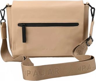 Pajar Jiro Flap Shoulder Crossbody Bag In Nude