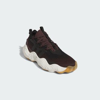 adidas adidas Performance Unisex TRAE YOUNG 3 BASKETBALL SHOES - Brown - Size UK 7.5
