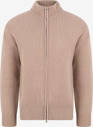 Aurélien Hochgeschlossene Strickjacke aus edlem Material