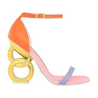 Kat Maconie Schoenen, Dames, Veelkleurig, 37 EU, Leer, Suzu Hoge Hak Sandalen