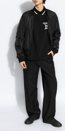 Dolce & Gabbana Cotton Polo With Pocket, Mens, Black
