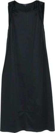 SOEUR Debby Midi Jurk - Dames - Casual kleedjes - Blauw - S - Katoen - Kleedjes