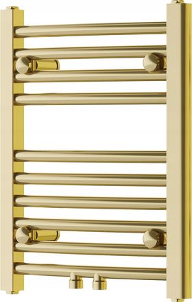 Desconocido Desconocido - Radiador Secatoallas El&eacute;ctrico 141w 50x40x4,4cm, Dorado