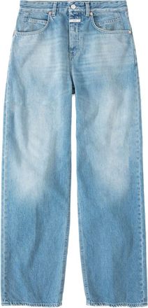 Closed Nikka wide-leg jeans - women - Cotton/Recycled Cotton - 26 - Blue