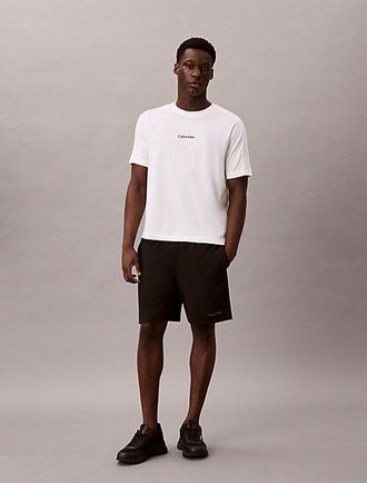Calvin Klein Sportief performance T-shirt van katoenmix