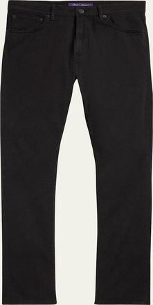 Ralph Lauren Purple Label Mens Wool Slim Five-Pocket Pants