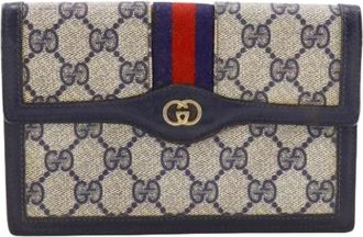 Gucci Pre-owned Wallets, female, Multicolor, Size: ONE SIZE Pre-owned Vintage Wallet