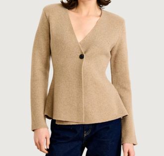 Line & Dot Atleigh Sweater In Oatmeal