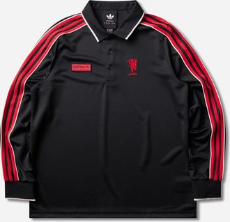 adidas Men s Manchester United SPZL F.C. Polo Shirt Black