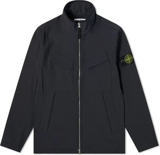 Stone Island Soft Shell-R Jacket Navy 741540827-V0020
