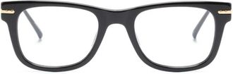 Linda Farrow Zwarte Opche Bril voor Dagelijks Gebruik - Dames - Brillen - Zwart - 51 MM - Accessoires