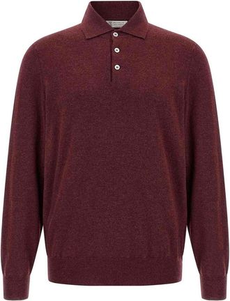 Brunello Cucinelli Cashmere Polo Shirt