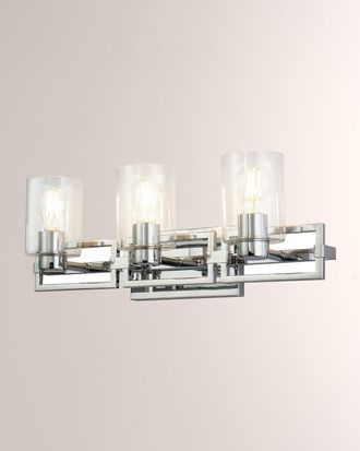 Lucas + McKearn Estes 3-Light Bath Vanity Light