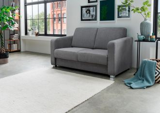 Inosign Schlafsofa »Mia Problemlöser Sofa, Einzelauszug, Bettsofa, zeitlos und bequem« mit 2 Einzelauszügen als Längsschläfer